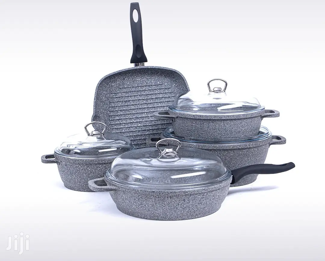 9pcs Falez Cookware Set From Turkey