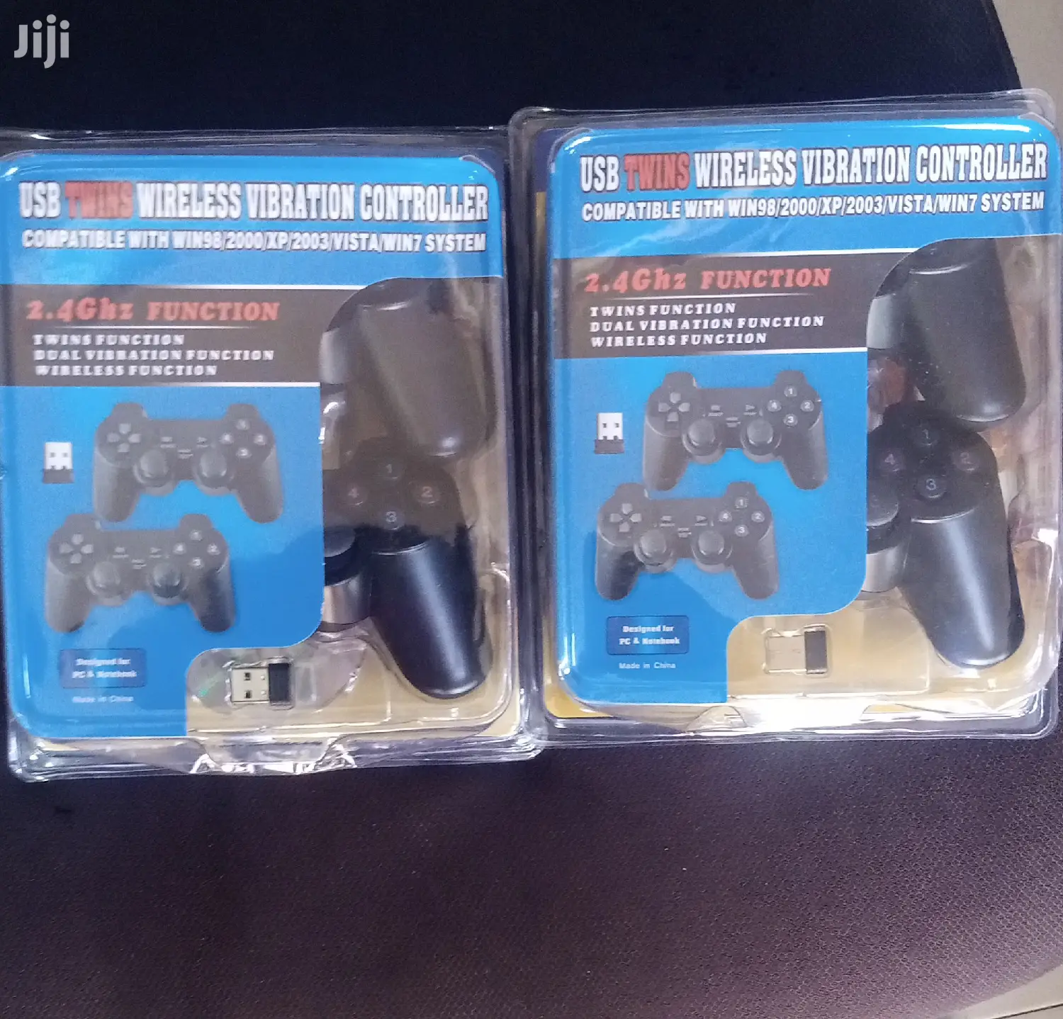 USB Twins Wireless Vibration Controller