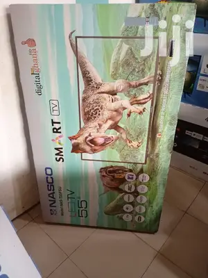 Nasco 55" Smart Uhd Satellite Digital Led Tv