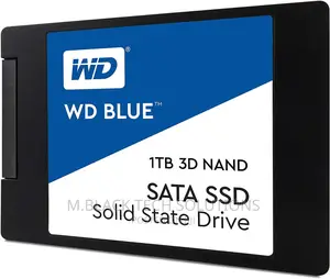 1TB WD Blue Internal PC SSD - SATA III 6 Gb/S, 2.5"/7mm