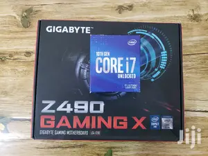 Intel Core I7 Unlocked Plus Gigabytes Z490 Gaming X