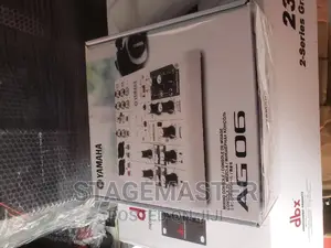Yamaha Mixer 6 Channel With Sound Card.