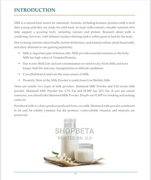Business Proposal /Academic Writing
