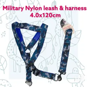 Reflective Nylon Leash and Harness