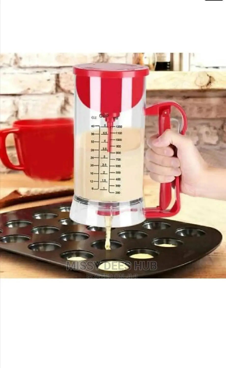 Manual Pancake Mixer and Dispenser