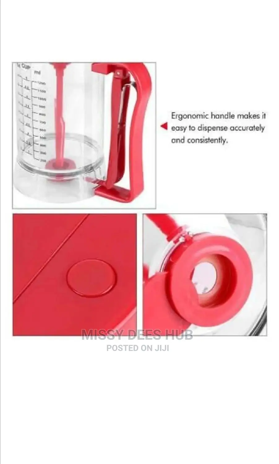 Manual Pancake Mixer and Dispenser