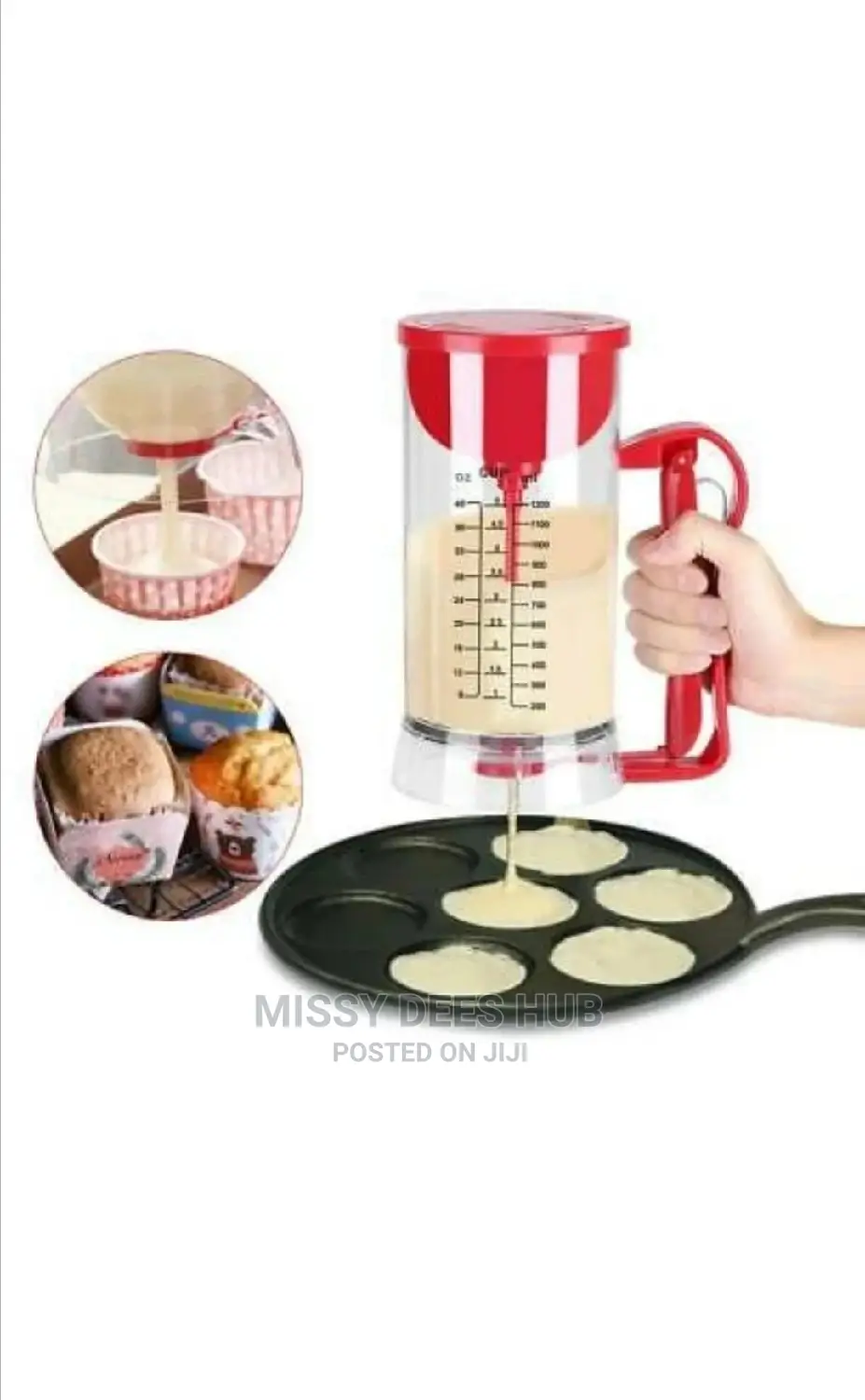 Manual Pancake Mixer and Dispenser