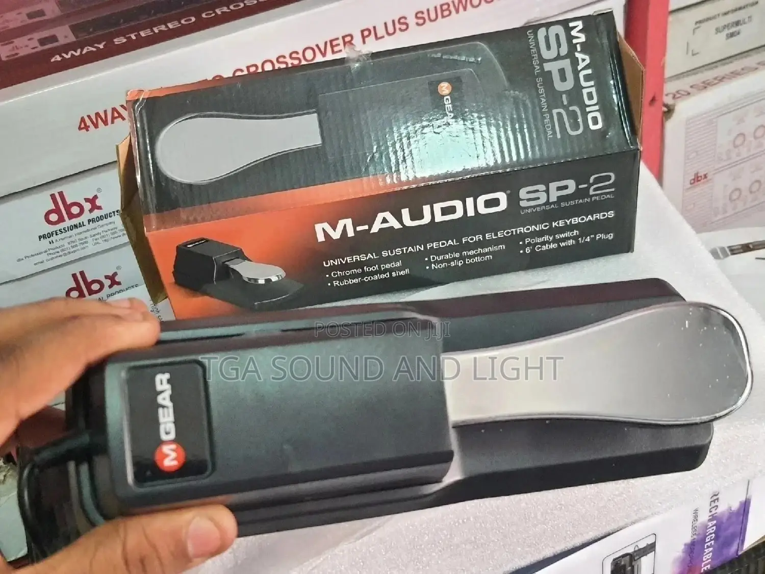 M-audio Sp 2 Universal Sustain Pedal With Piano Style Action