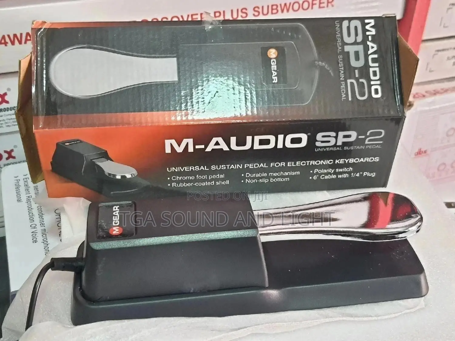 M-audio Sp 2 Universal Sustain Pedal With Piano Style Action