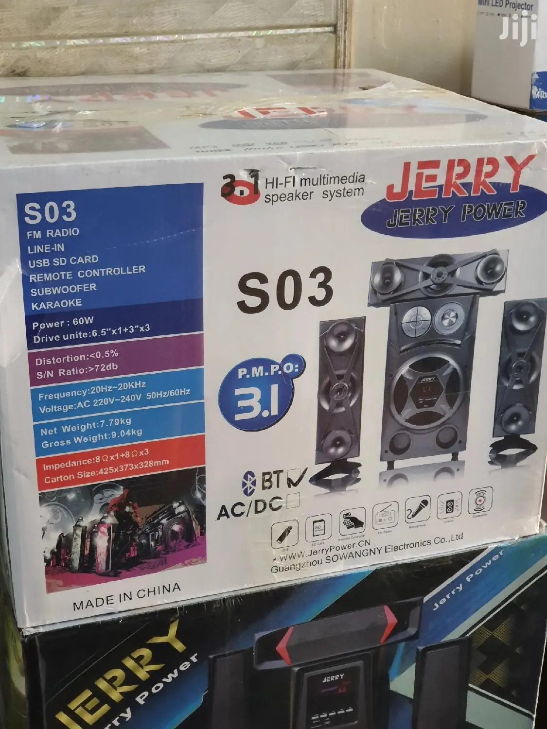 Jerry Power S03 Speaker 3 in 1