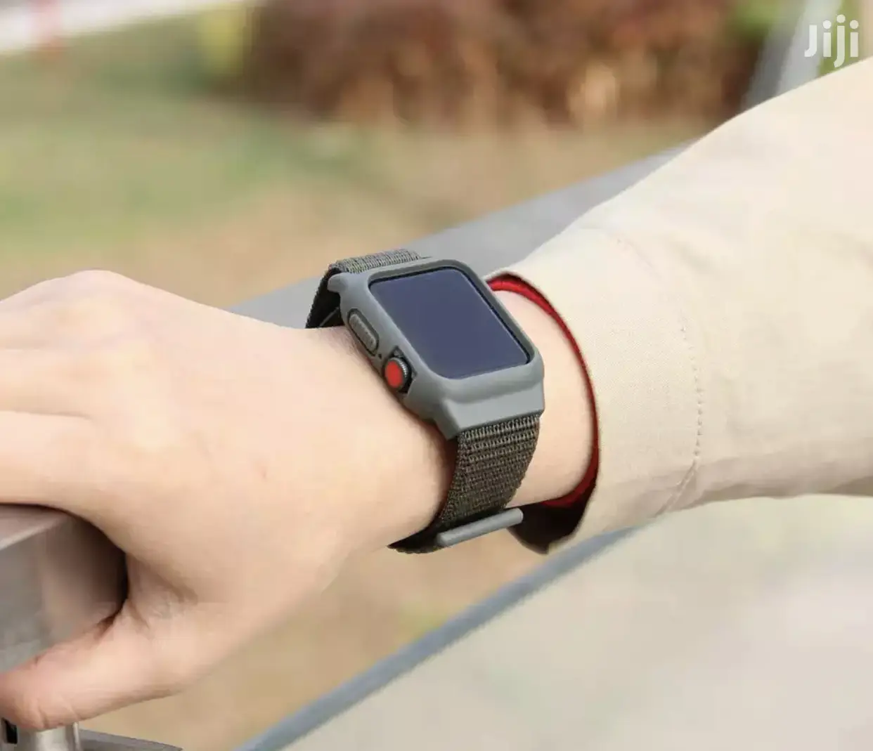 2in1 Nylon Strap+ Case 4 Apple Watch Series 1-9(Not a Watch)