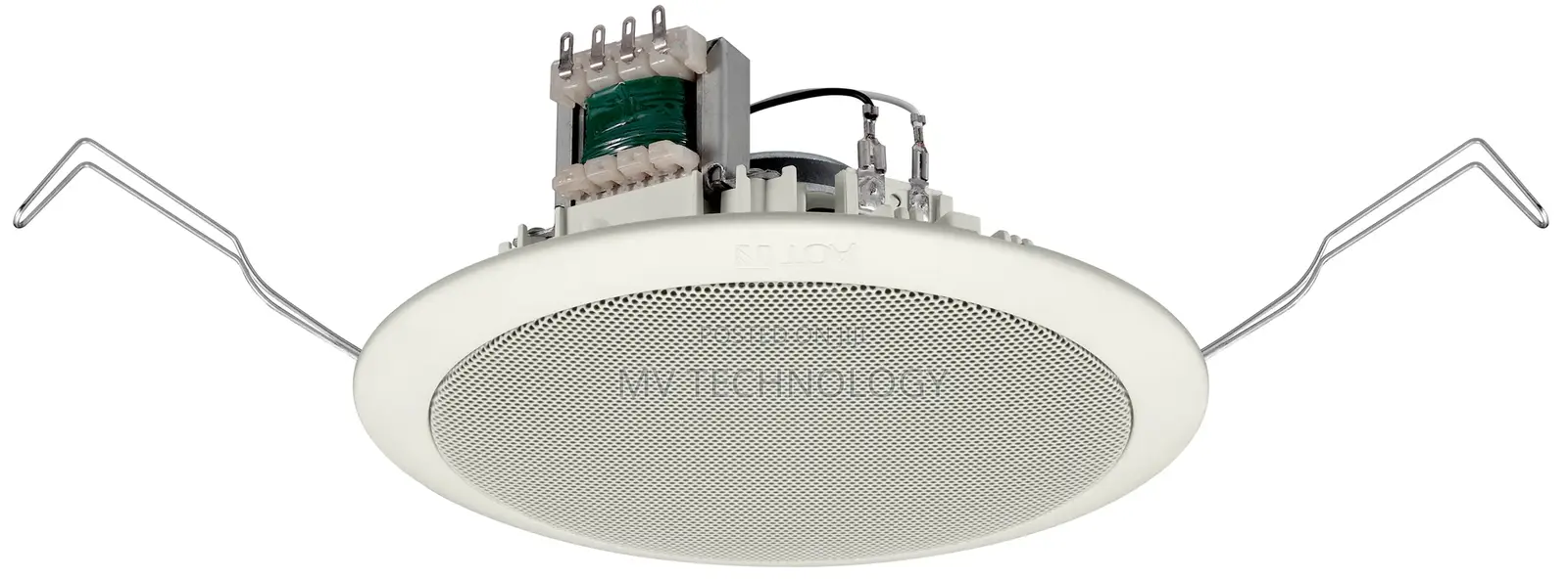 PC-648R F00 - TOA 6 Watt Clip-in Ceiling Speaker 5inch - Whi