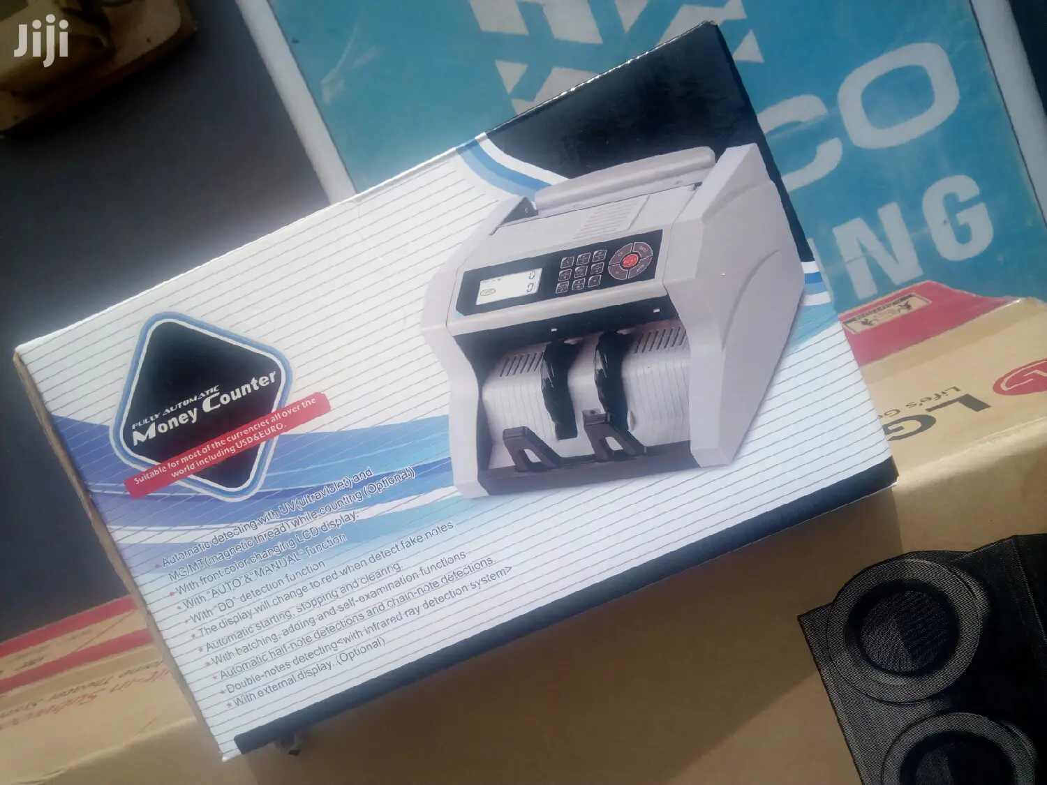 Counterfeit Detecting Money Counting Machine