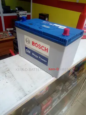 17 Plates Bosch Batteries Mega Bosch+ Free Delivery