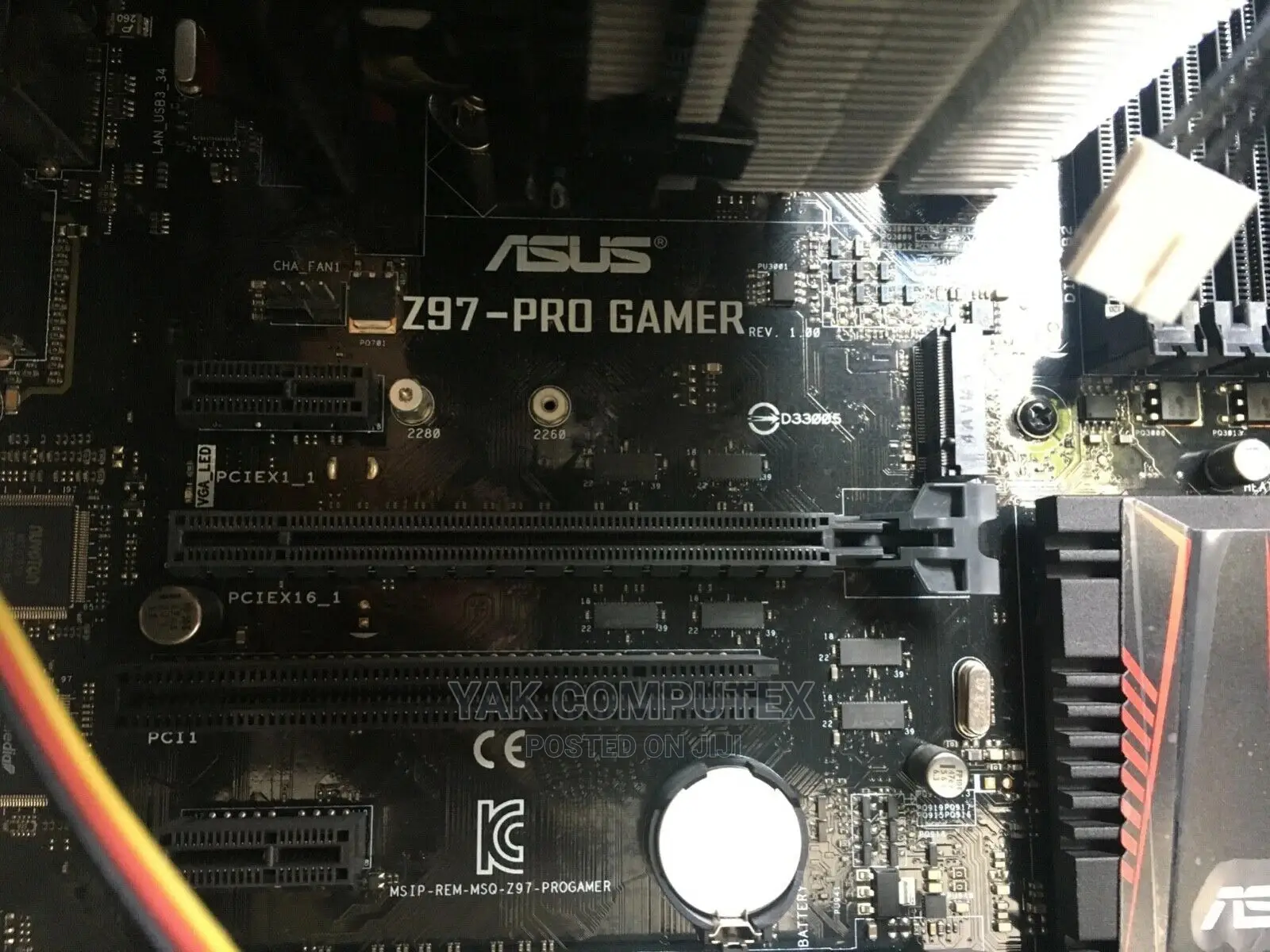 New Desktop Computer MSI Aegis X3 8GB Intel Core I7 SSD 250GB