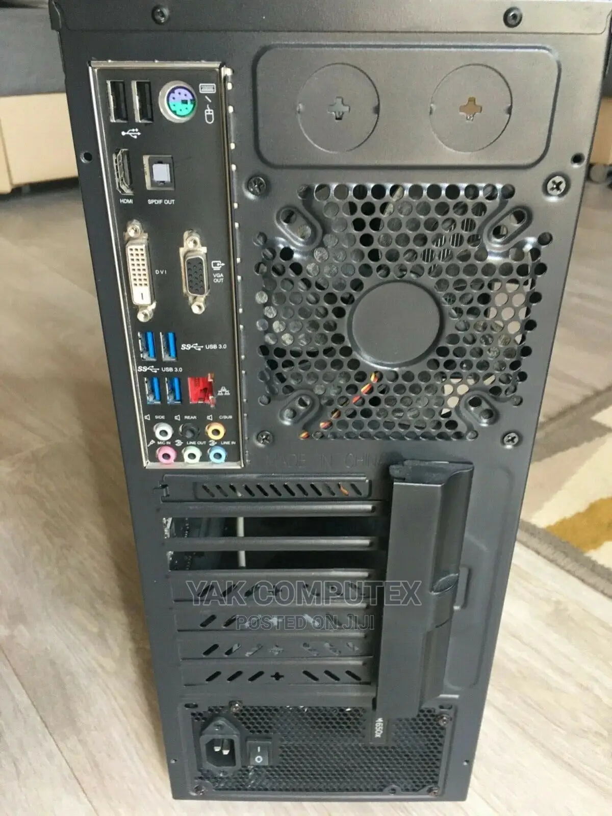 New Desktop Computer MSI Aegis X3 8GB Intel Core I7 SSD 250GB