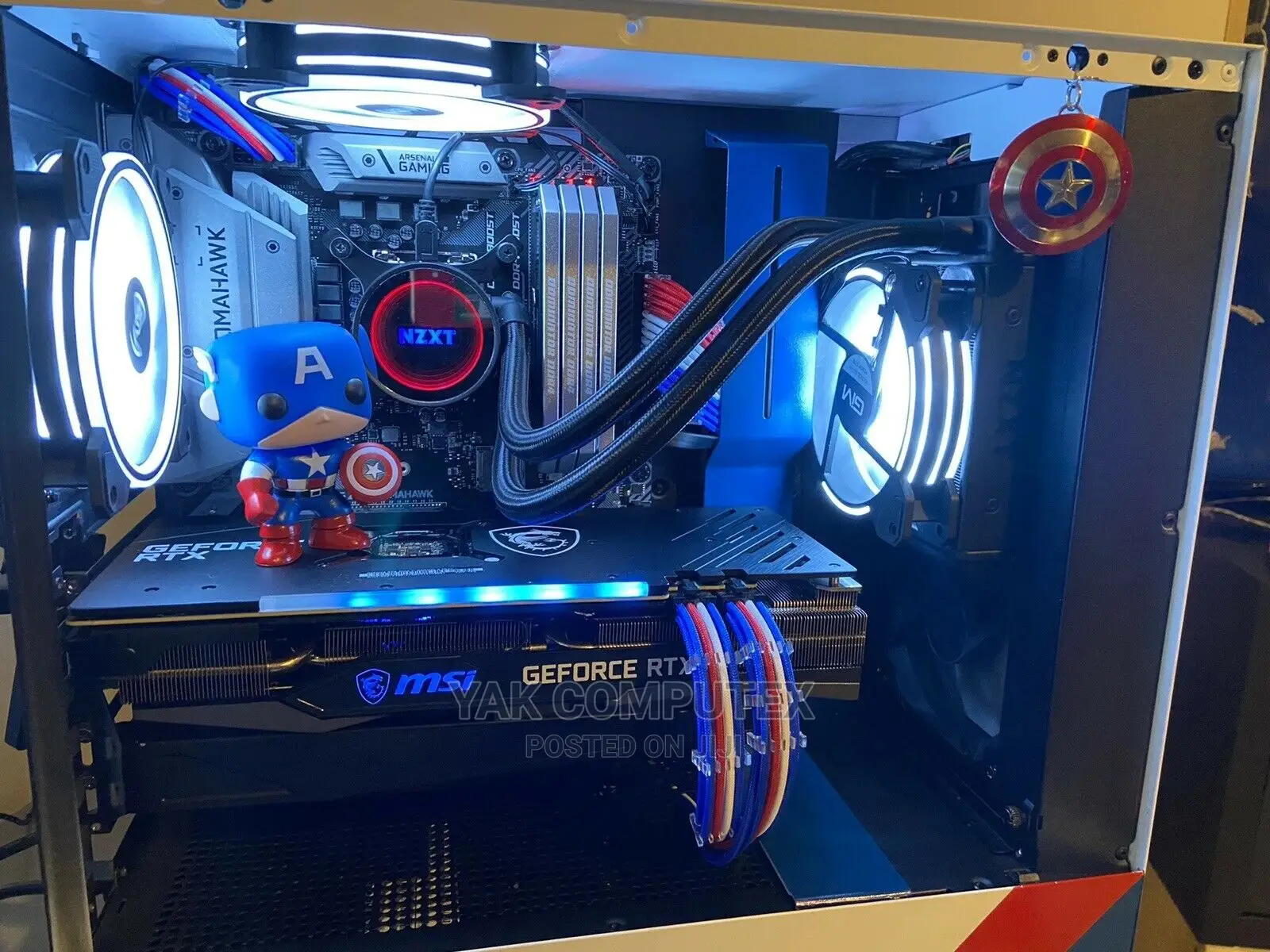 New Desktop Computer MSI Model 16GB Intel Core I5 SSD 250GB