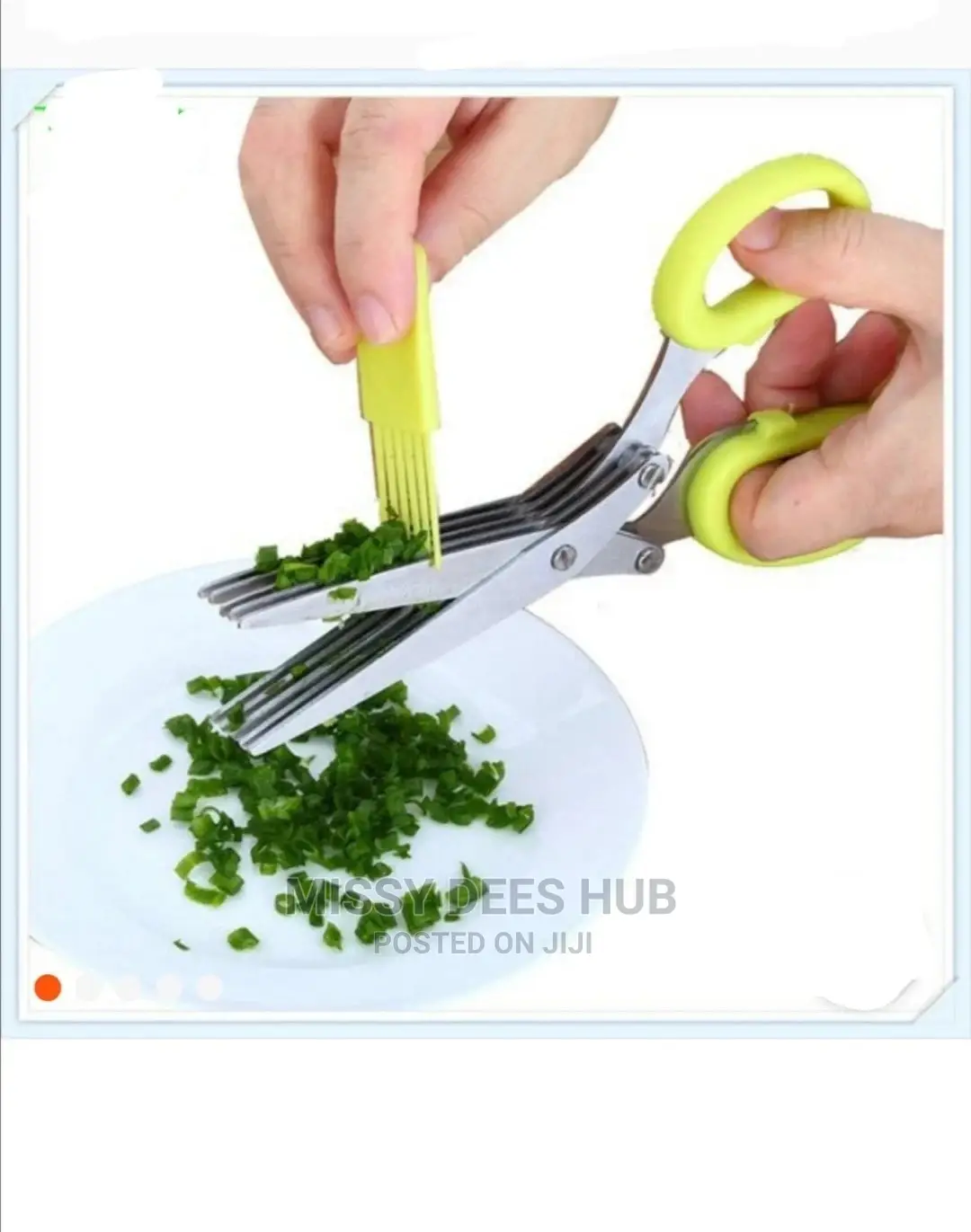 5-Layered Kitchen Scissors With Brush