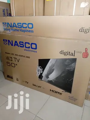 Nasco 50" Uhd4k Android Flameless Tv