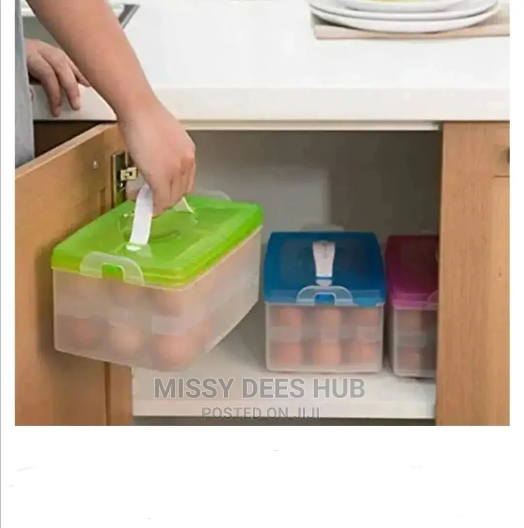 Plastic Egg Storage Containers { 24pcs}
