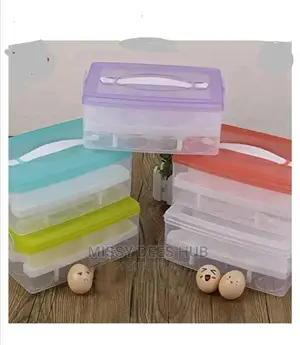 Plastic Egg Storage Containers { 24pcs}