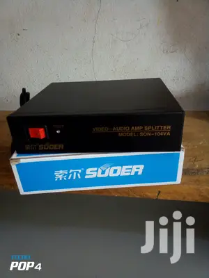 Video Audio Amplifier Splitter (4 Load)