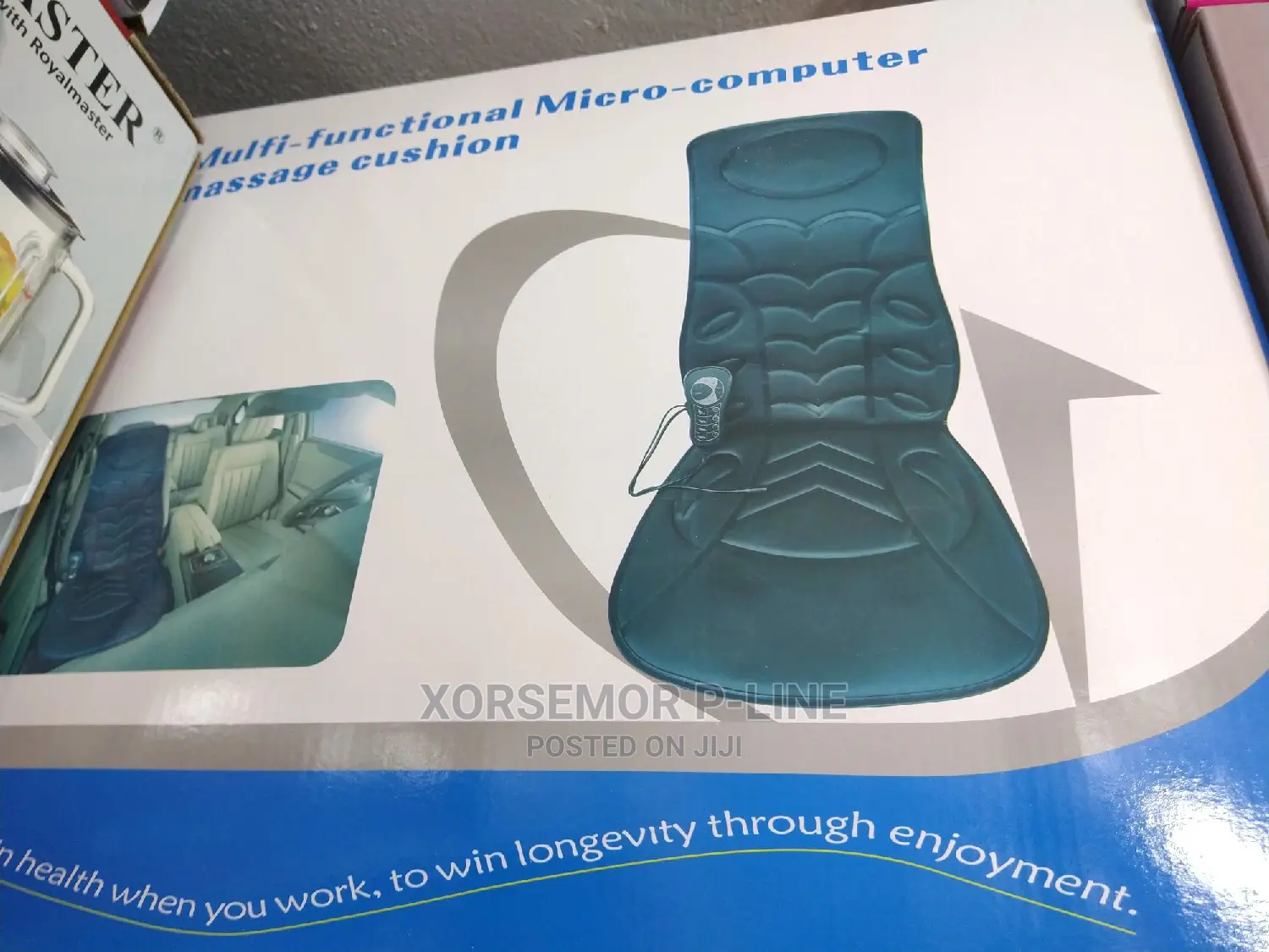 Multi-Functional Car Massaging Cushion