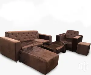 Material L Shape Sofa Set