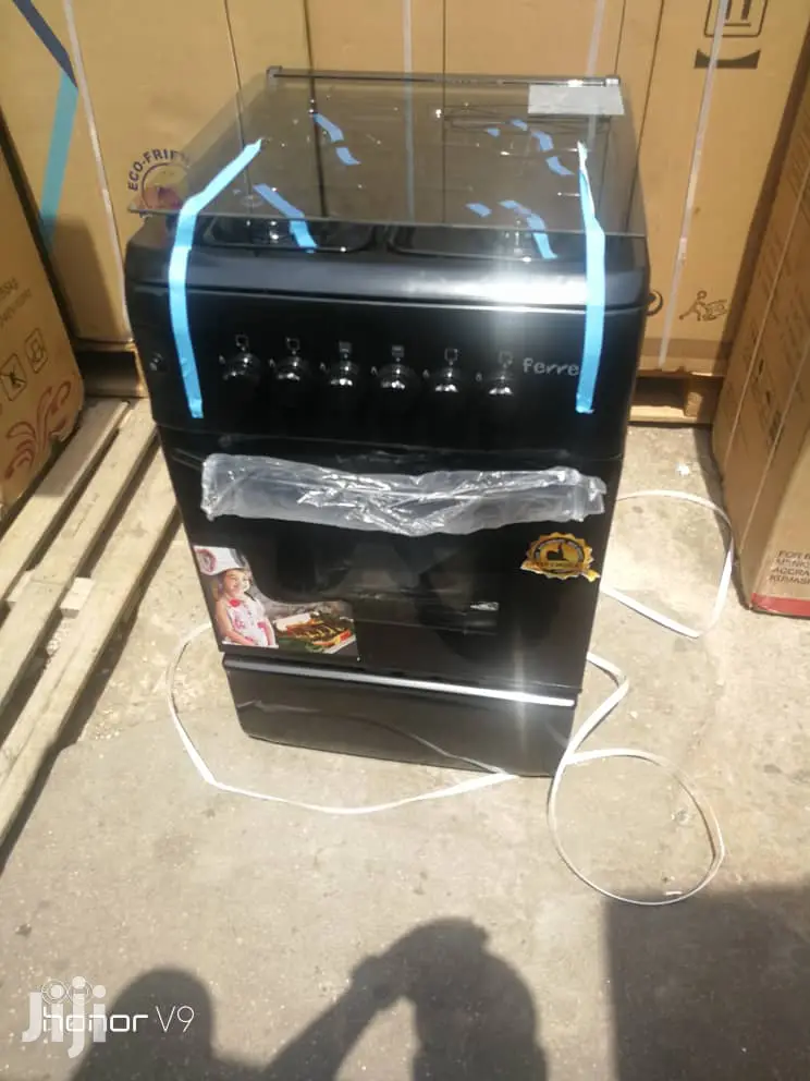 FERRE 50x55 4-burner Gas Cooker With Oven Grill