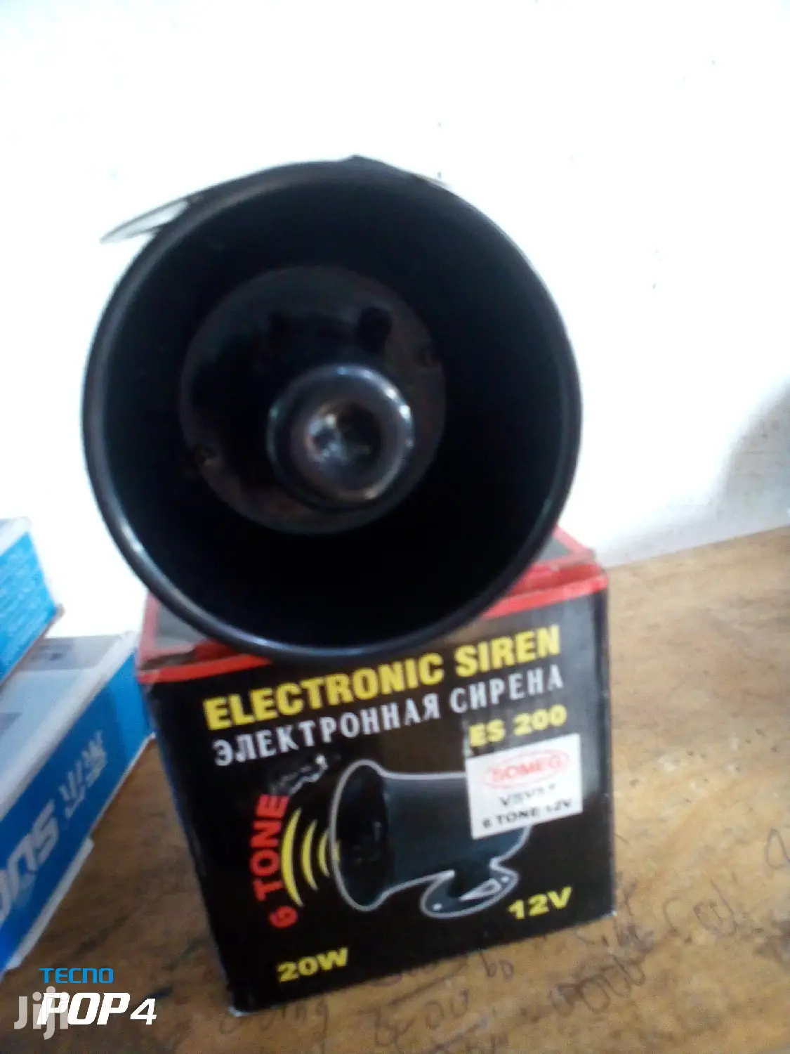 Electronic Siren With Six (6) Tones