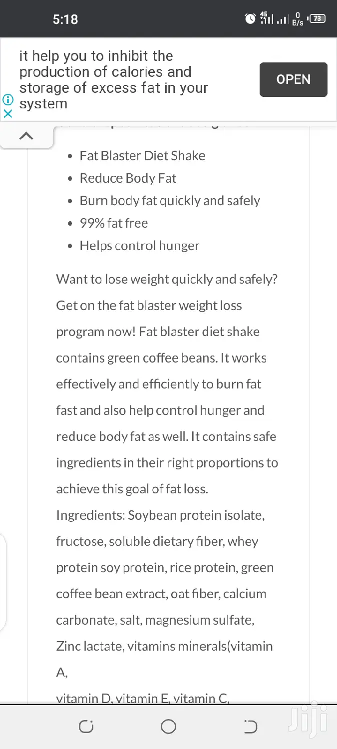 Fat Blaster Weight Loss