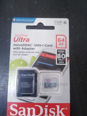 Sandisk 64gb Ultra Class 10 Memory Cards