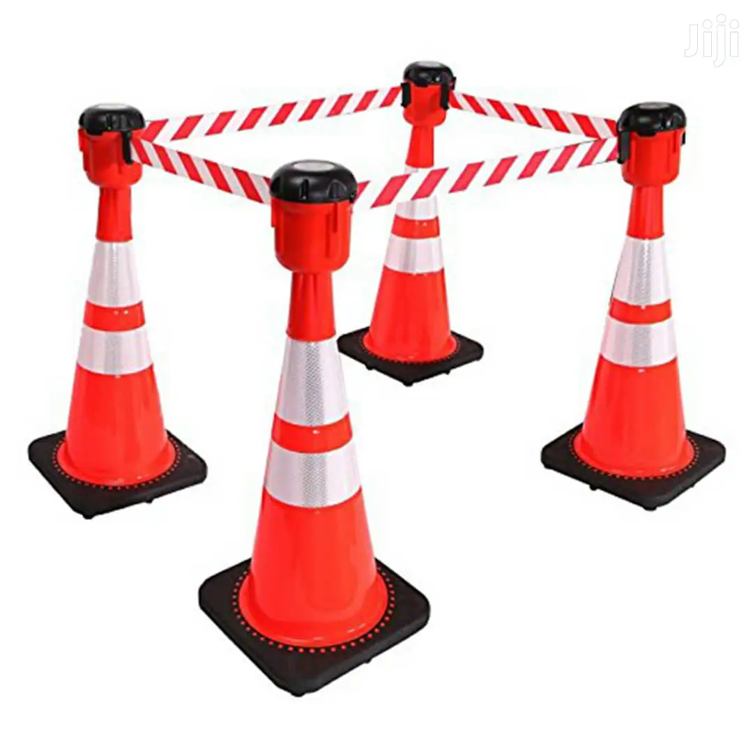 Cone Topper/ Retractable Caution Tape