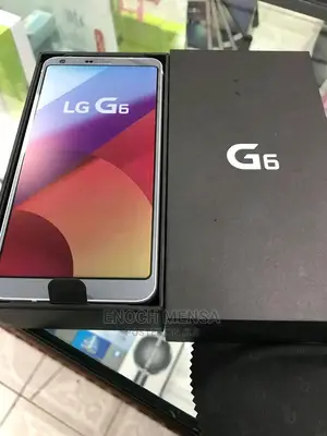 New LG G6 128 GB Silver