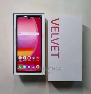 New LG Velvet 128 GB White
