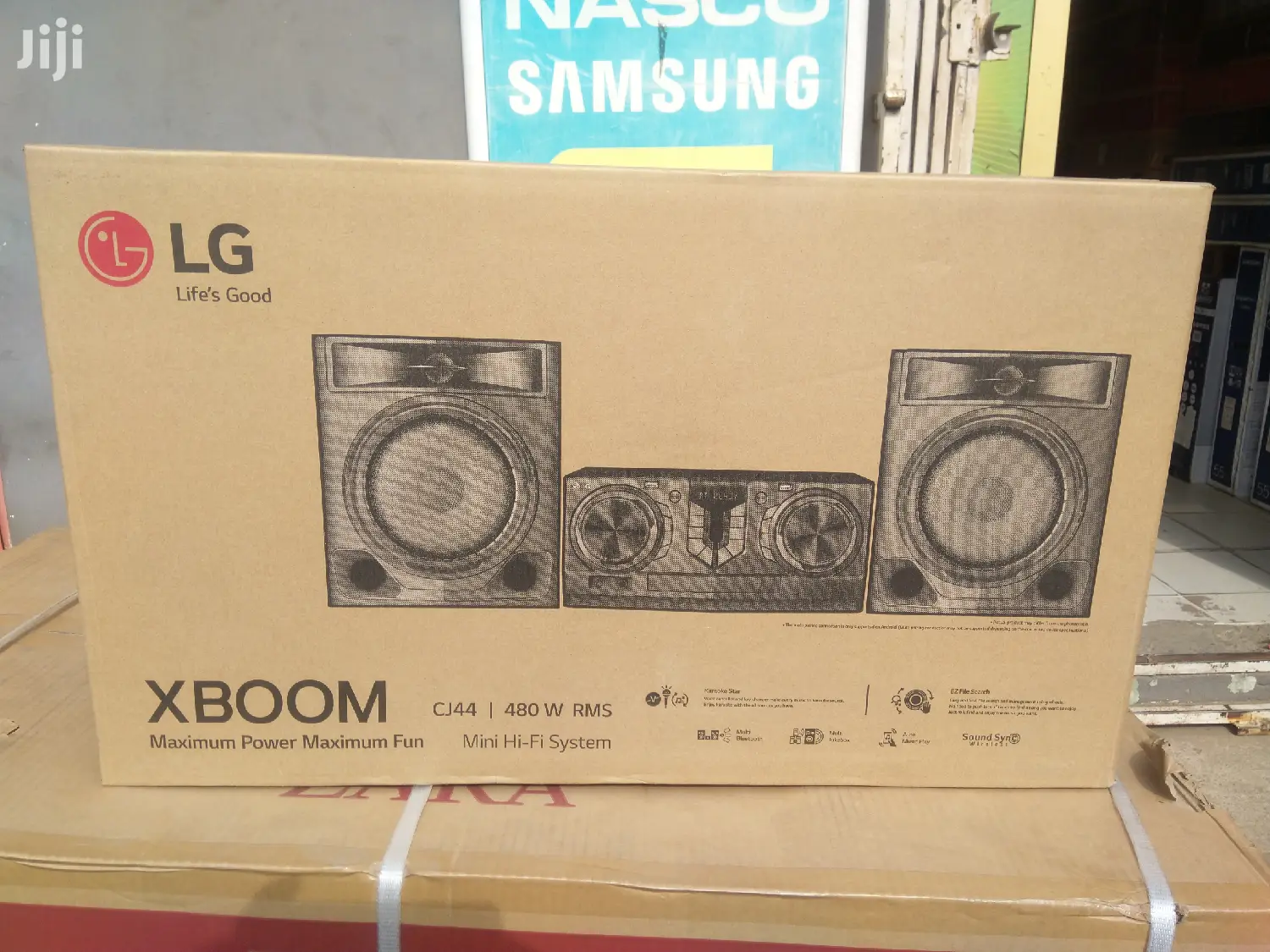 Cool Lg Cj44 Xboom 480 Watts Bluetooth Sound System