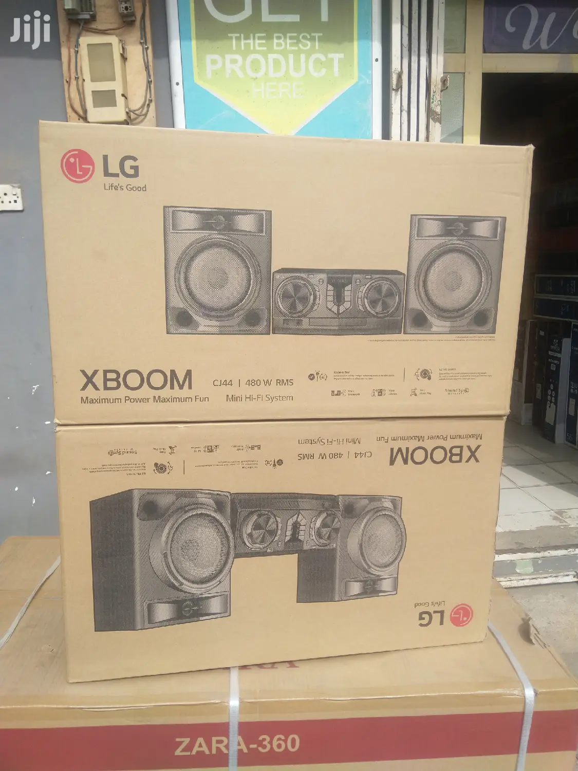 LG X-Boom Micro Hifi System - CJ44: