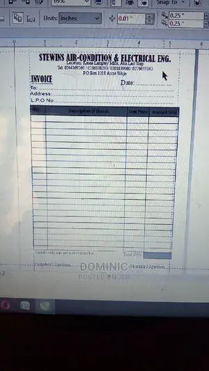 Receipt, Invoice, Palmflet, Brochures, Crest, Anything Print