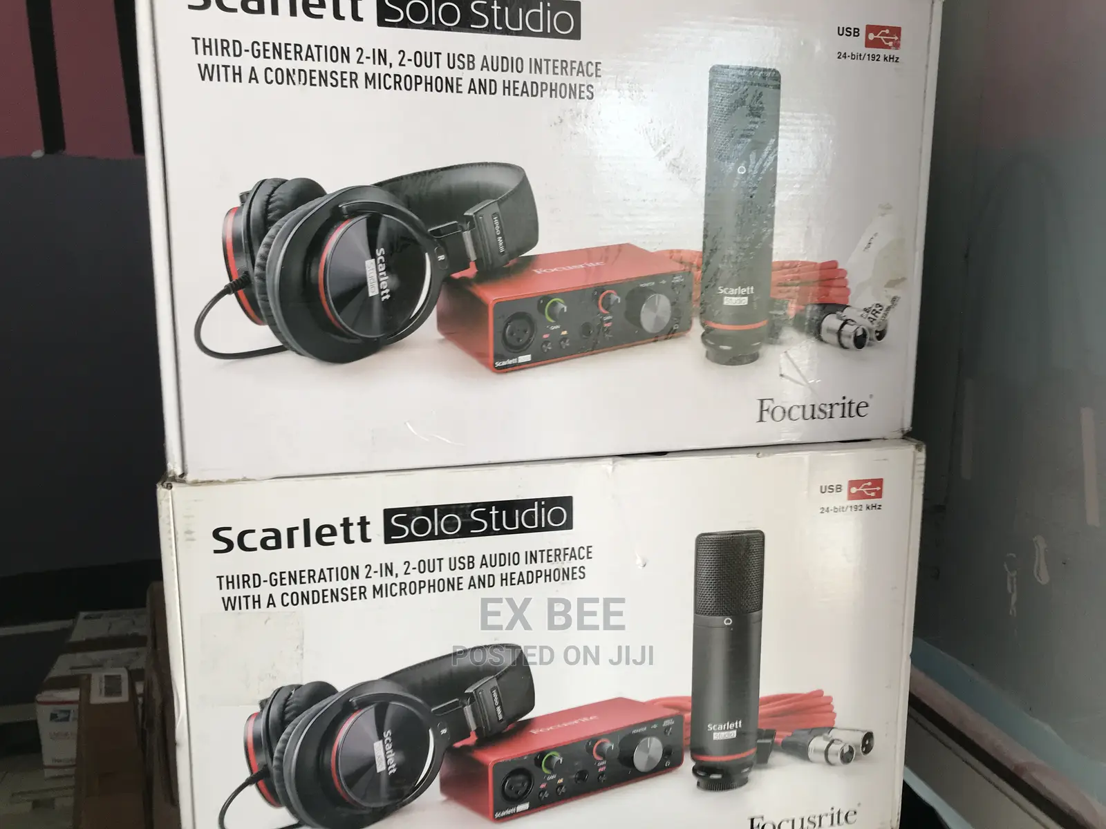 Focusrite Scarlett 3rd Gen Solo Studio Bundle