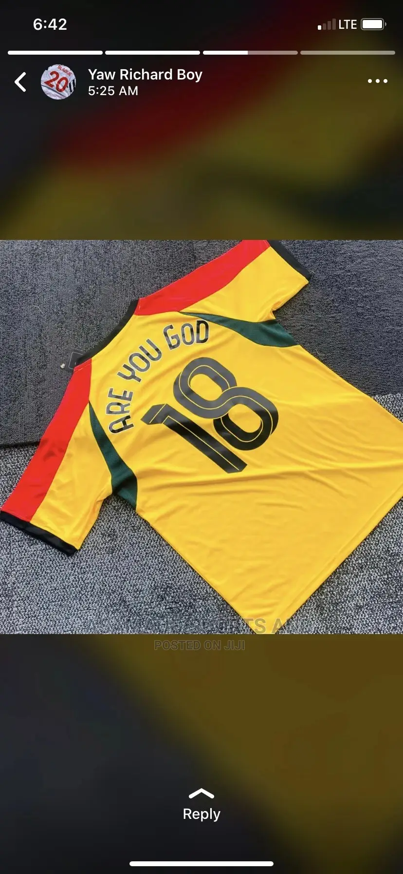 Black Stars Jersey