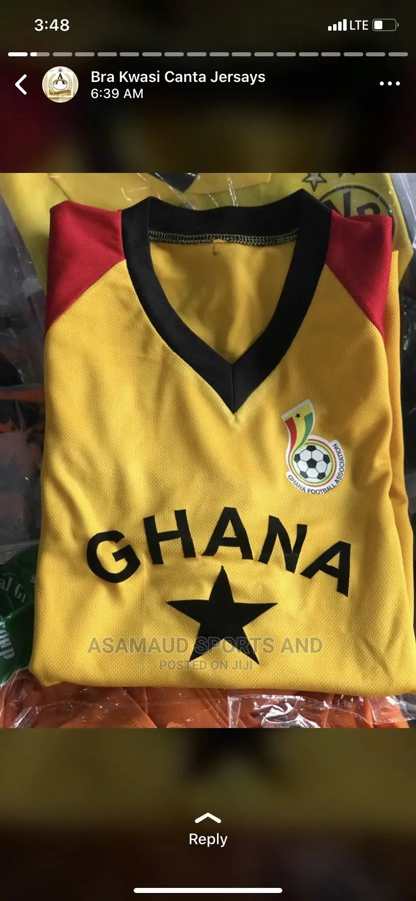 Black Stars Jersey
