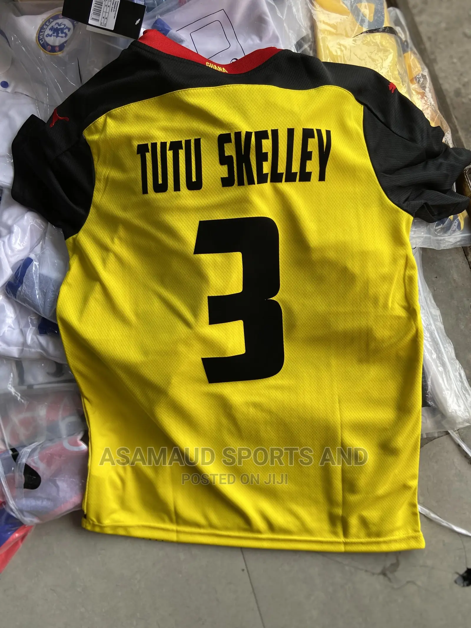 Black Stars Jersey