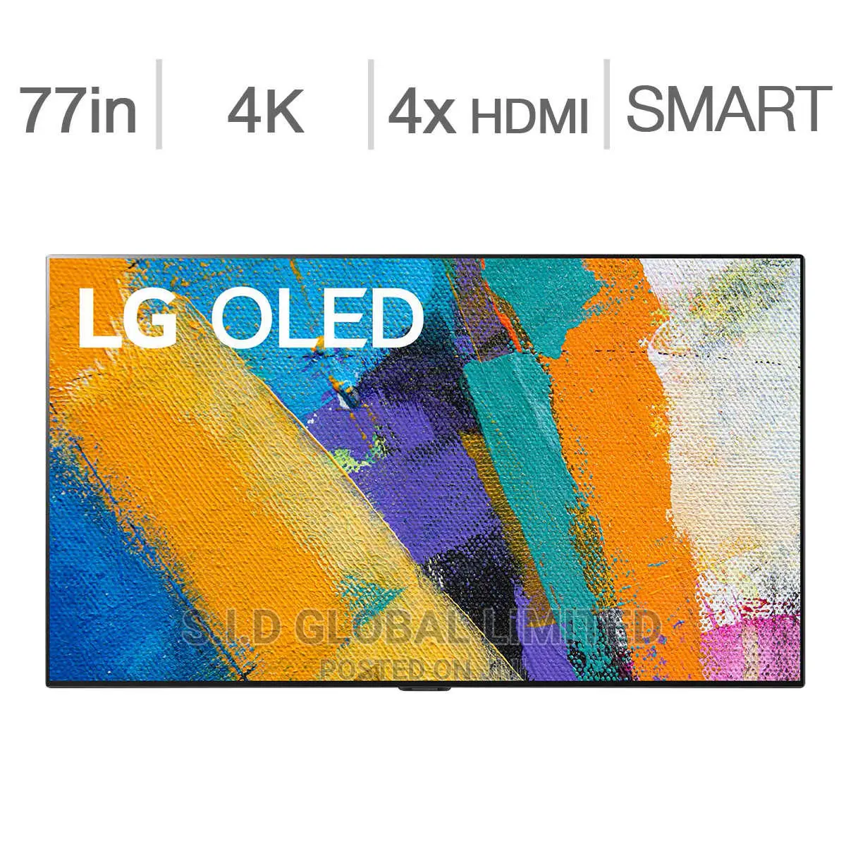 LG GX 77” Oled77gxpua Gallery Design 4K Smart Oled Ai Thinq