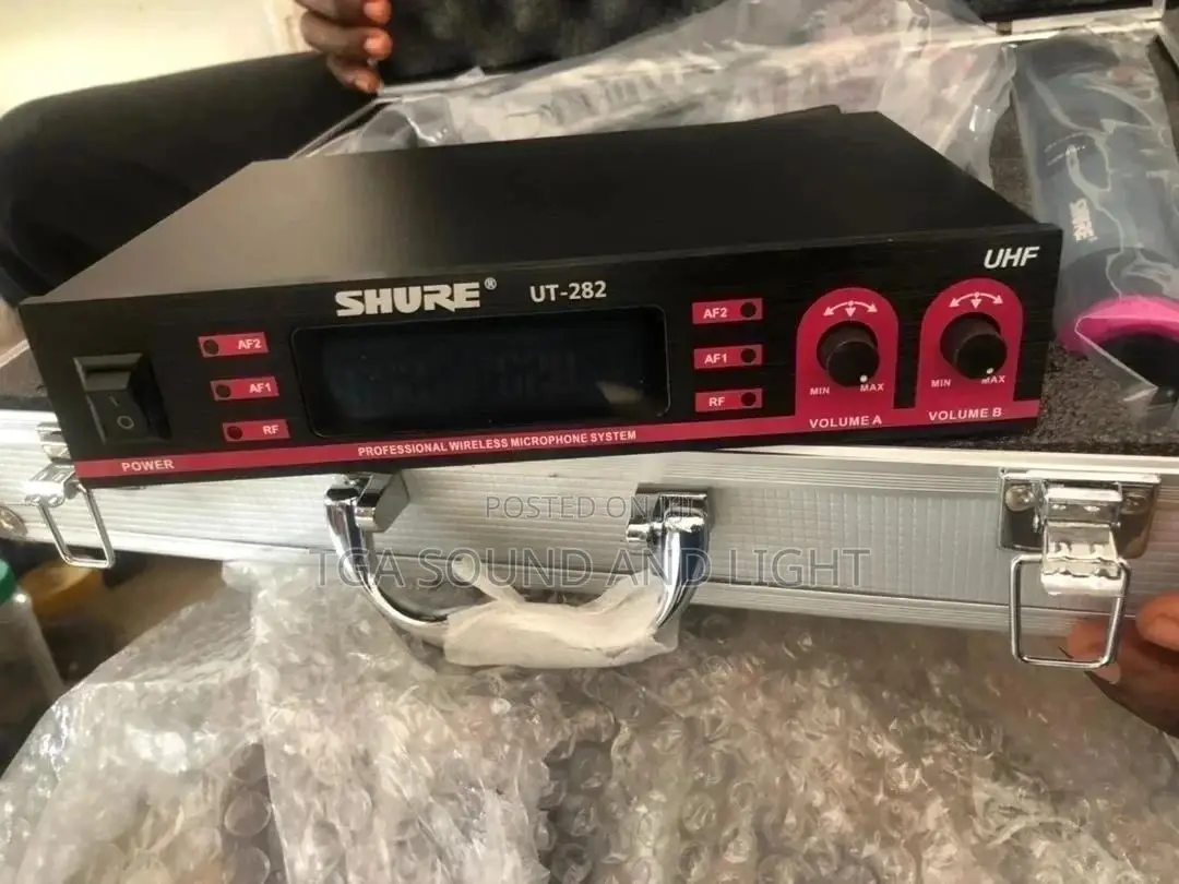 Shure Ut282 Cordless Fm Microphone