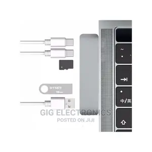 Type-C Hub Adapter for Macbook Pro With Two Usb-C Ports