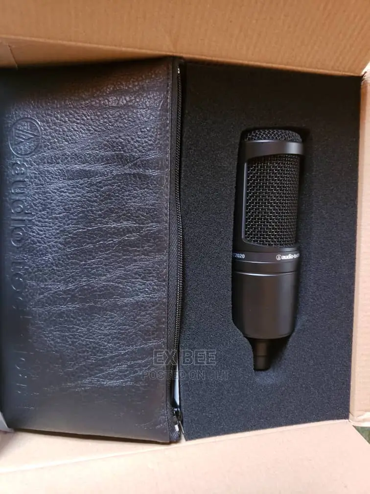 Audio Technica AT2020 Studio Condenser Microphone
