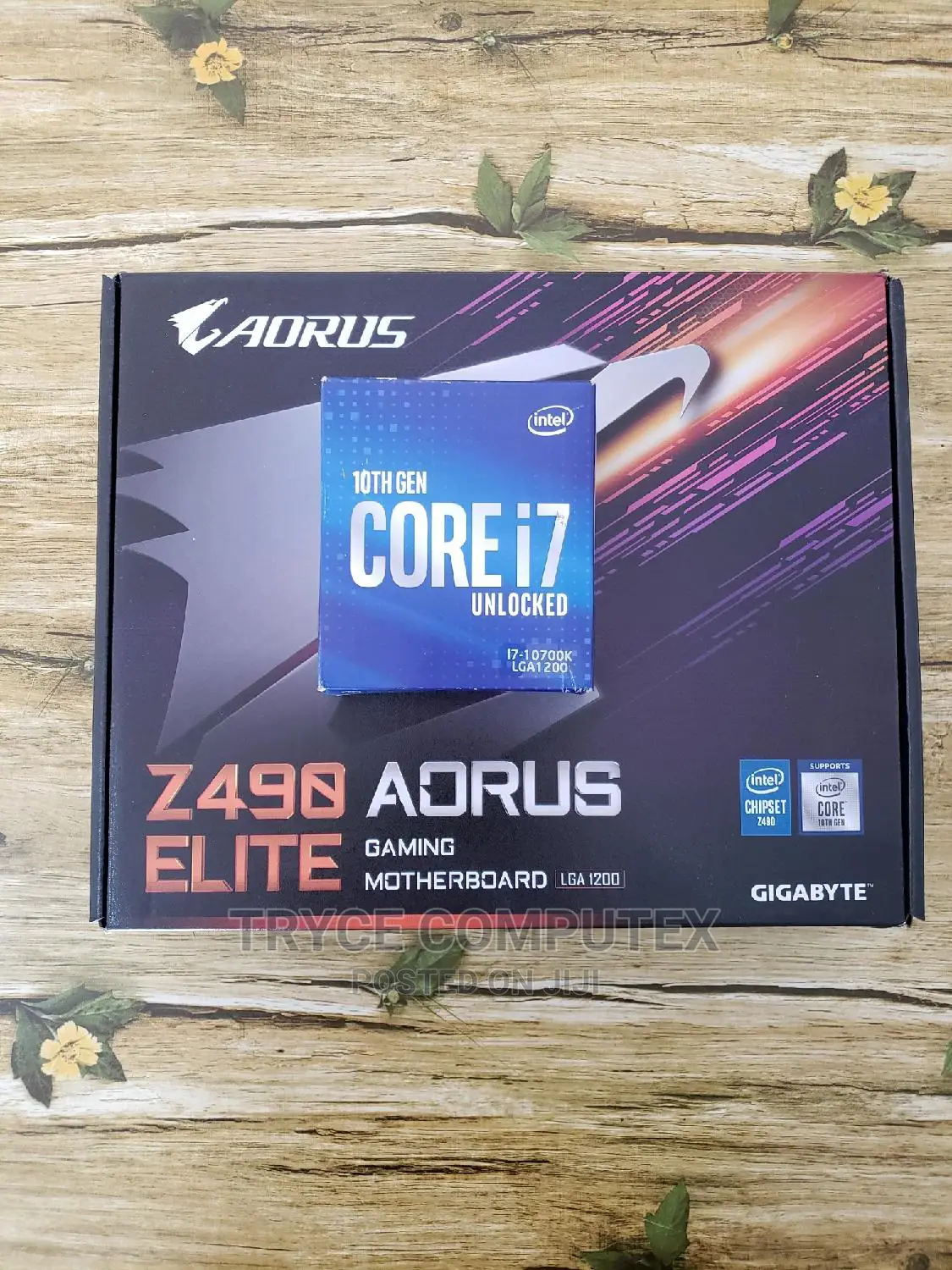 I7 Plus Gigabytes Z490 Aorus Elite Motherboard