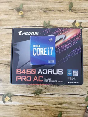 Intel Core I7 10700 Plus Gigabytes Aorus B460 Pro AC Board