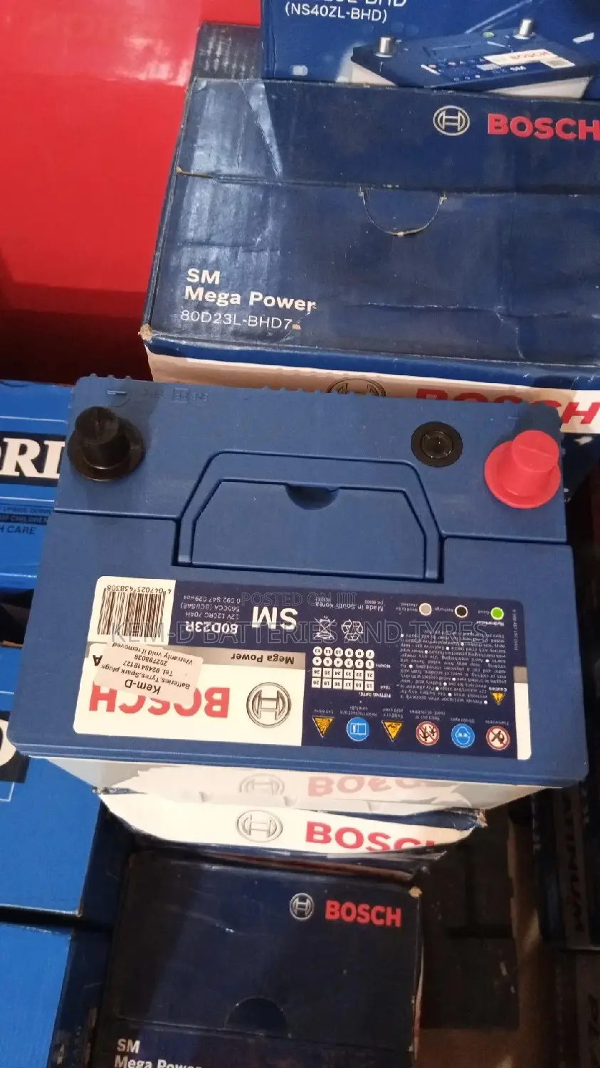MEGA Bosch Car Battery