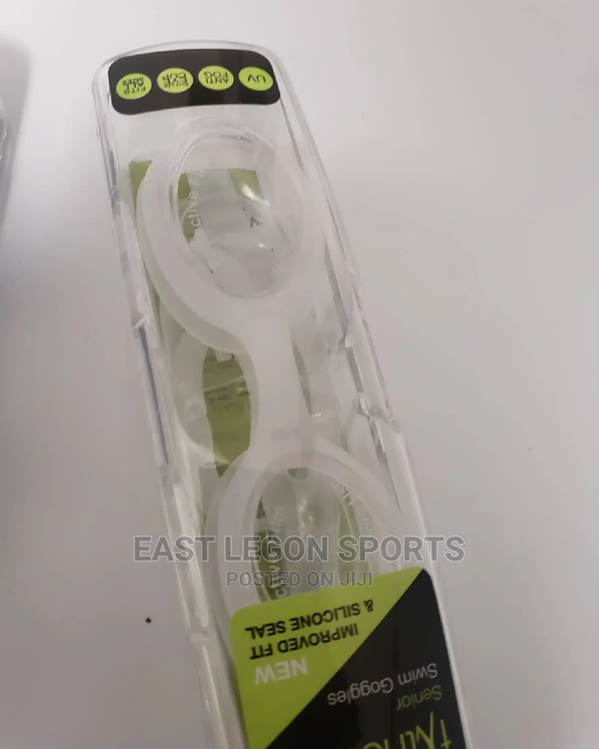 Swimming Pool Goggles New White Adults